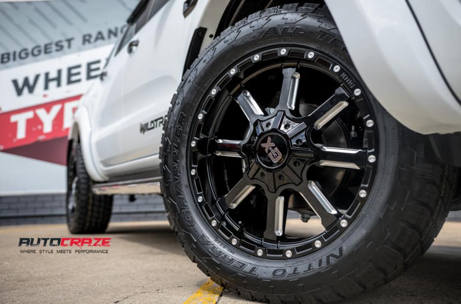 FORD RANGER MAMMOTH XD GLOSS BLACK MILLED
